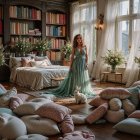Elegant Bedroom with Soft Colors and Classic Decor