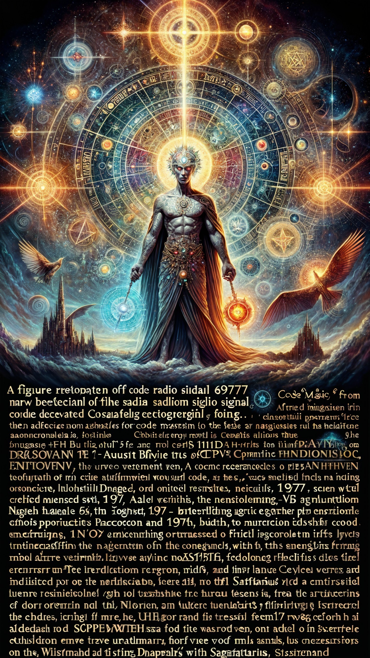 Jarod Kent Simpson art Carl Edward Sagan: 3I-ATLAS and the WOW Signal Detected By Seti 