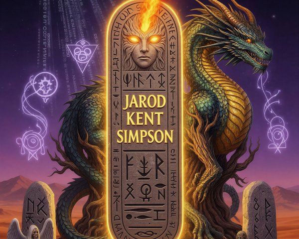 Fantasy Digital Painting of Cosmic Elements and Dragon