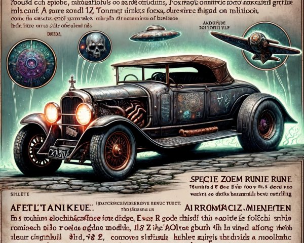 1928 Norbridge Rodster Convertible with Mystical Design