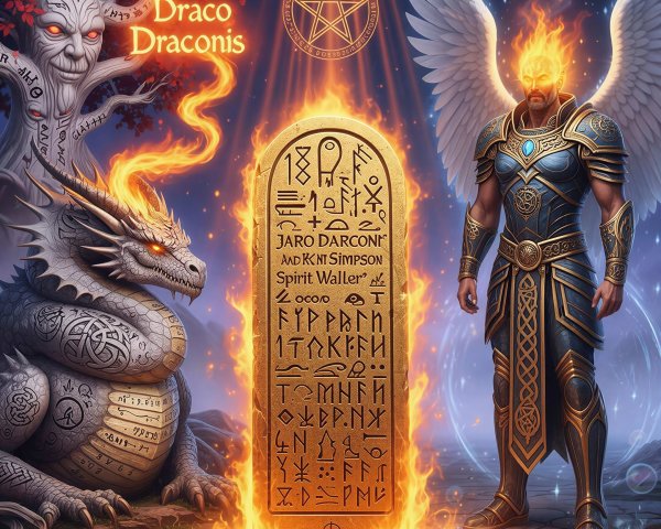 Fantasy Digital Artwork Featuring Solar Eclipse and Symbolism