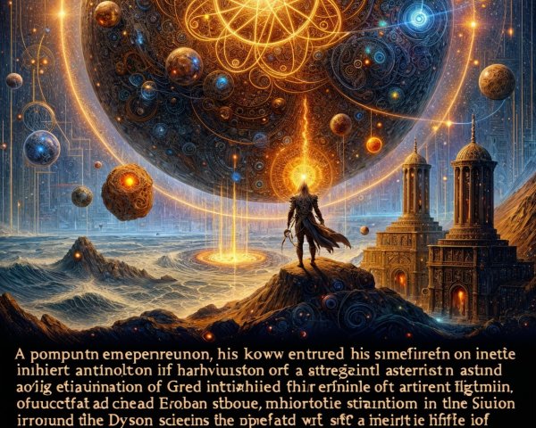 Cosmic Landscape with Vibrant Galaxies and Ancient Structures