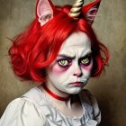 Character Description of a Whimsical Victorian Doll