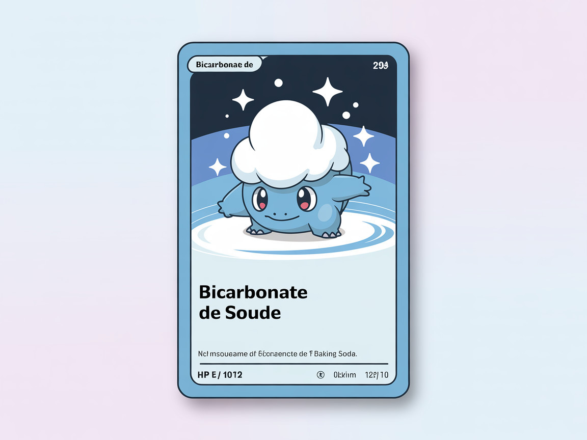 Pokémon Trading Card Featuring Light Blue Creature Design