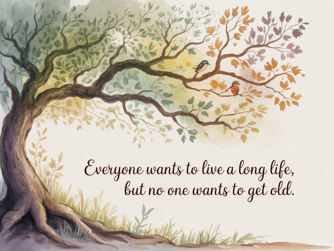 Illustration of a Colorful Tree with Birds and Reflection