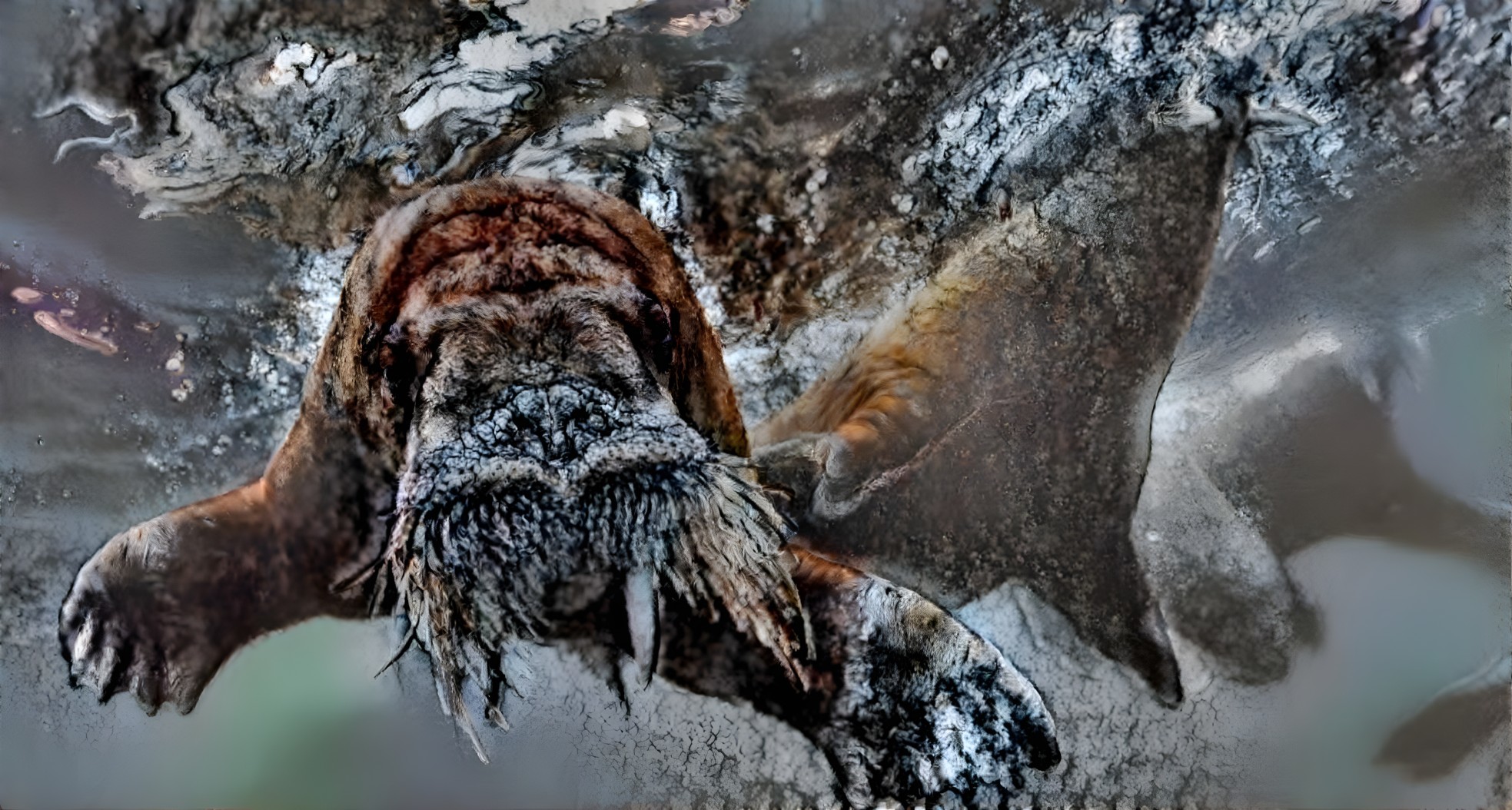 Prehistoric Marine Creature Swimming Underwater