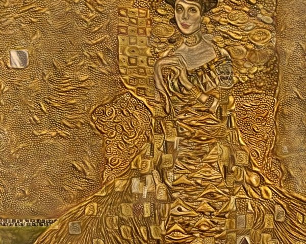 Richly Textured Artwork with Gold Tones and Patterns