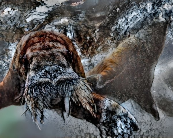 Prehistoric Marine Creature Swimming Underwater
