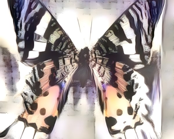 Vibrant Butterfly with Intricate Colorful Wings