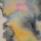 Whimsical Astronaut in a Cosmic Landscape Illustration