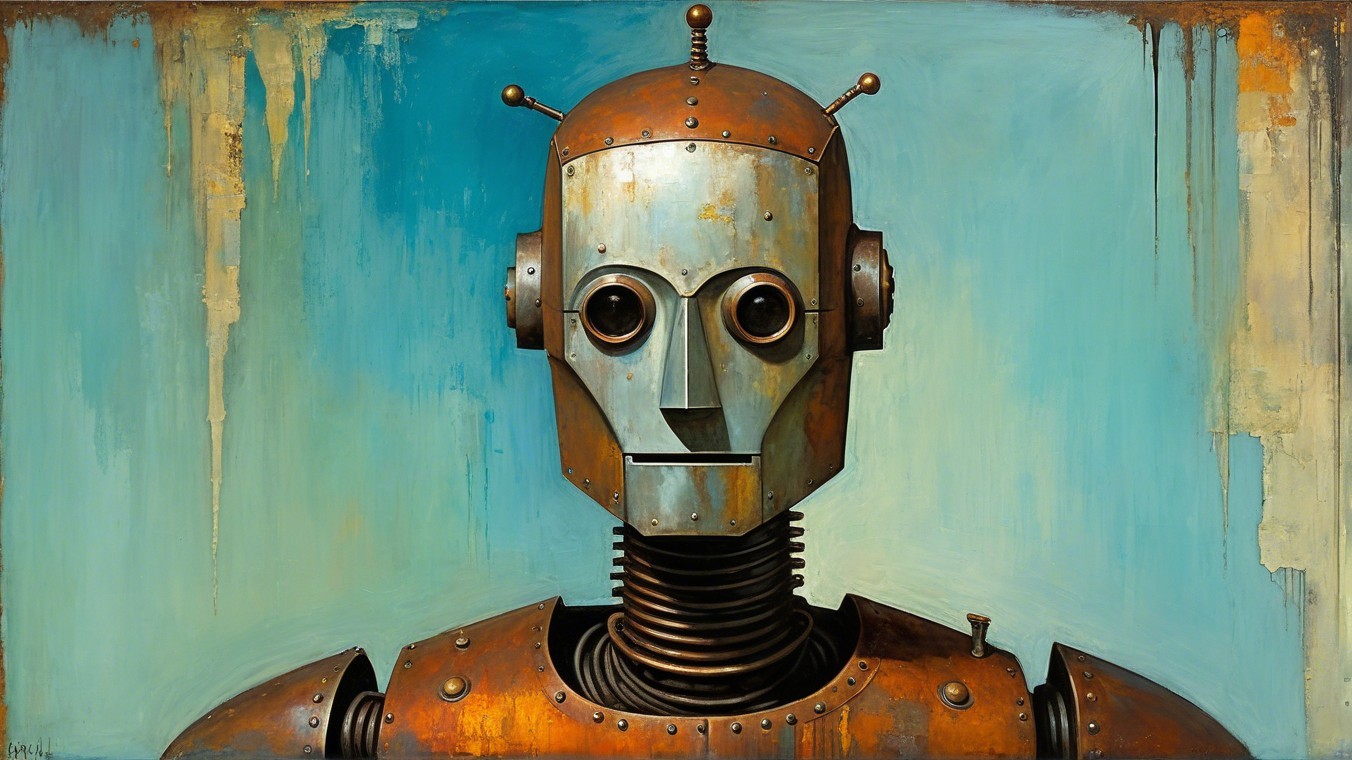 Vintage-Inspired Robot with Expressive Features