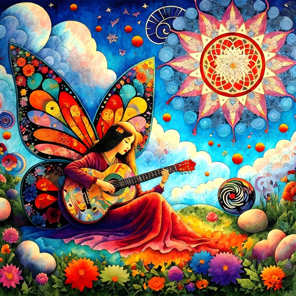 Celestial Melodies: Butterfly Serenade