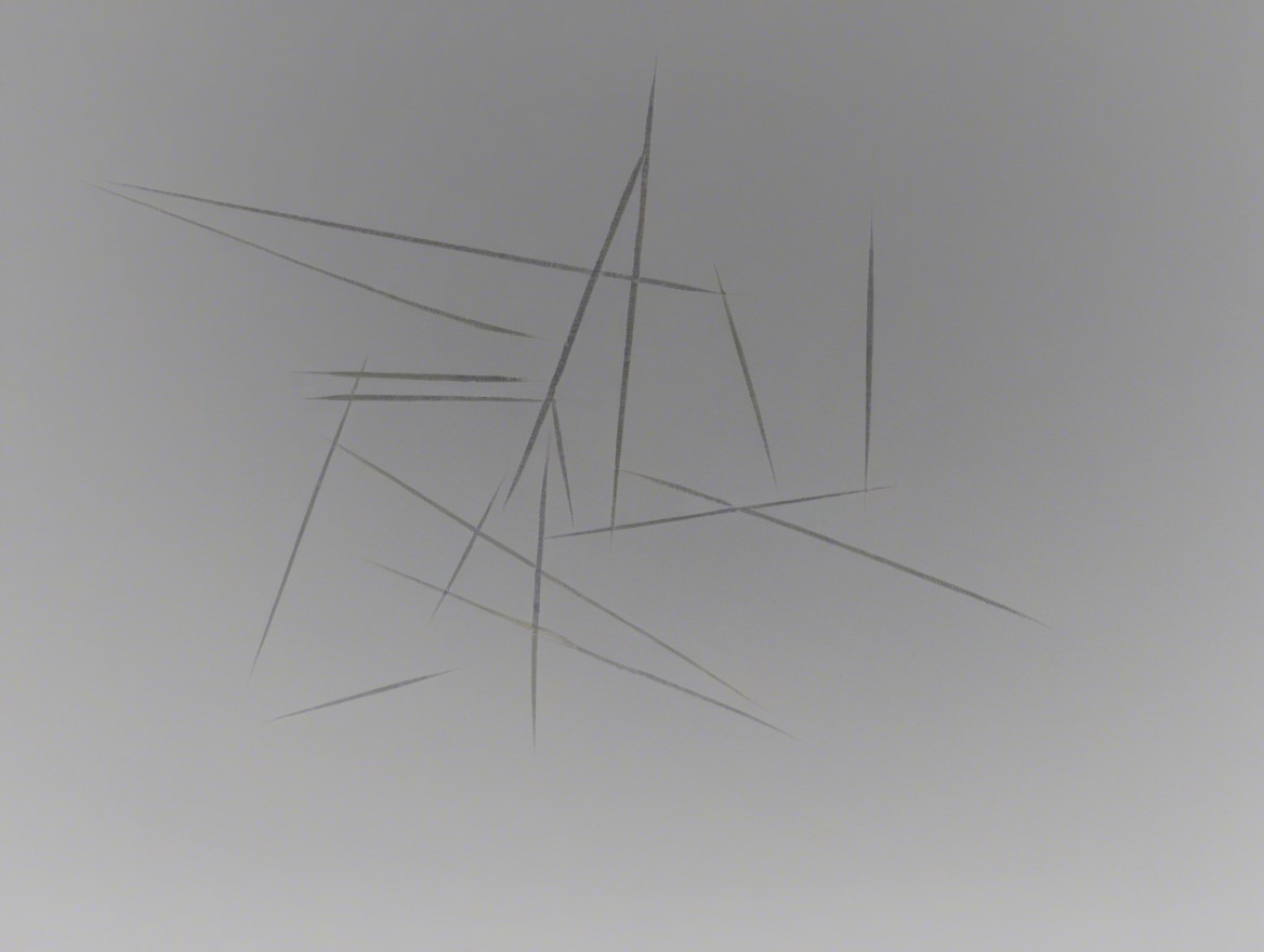 Abstract Lines on Gray Background Creating Movement