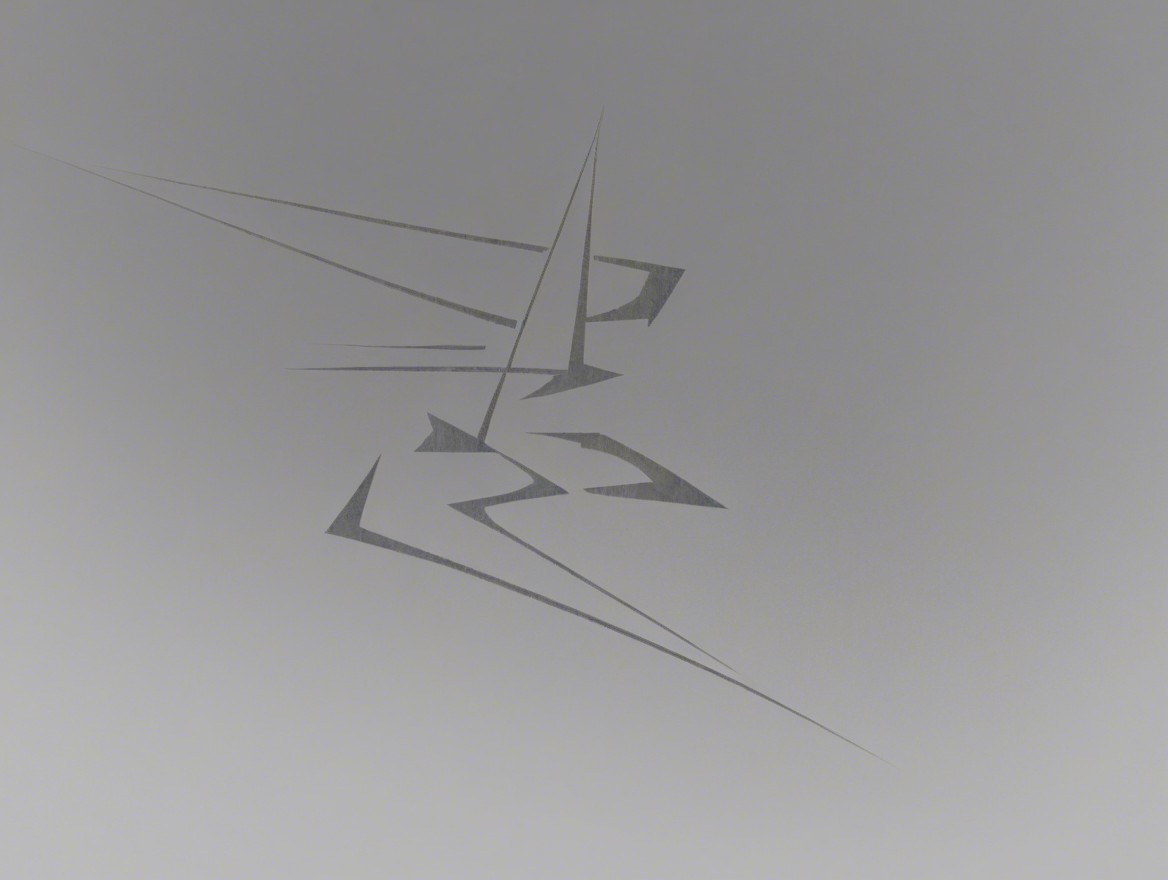 Minimalist Design with Abstract Angular Shapes and Lines