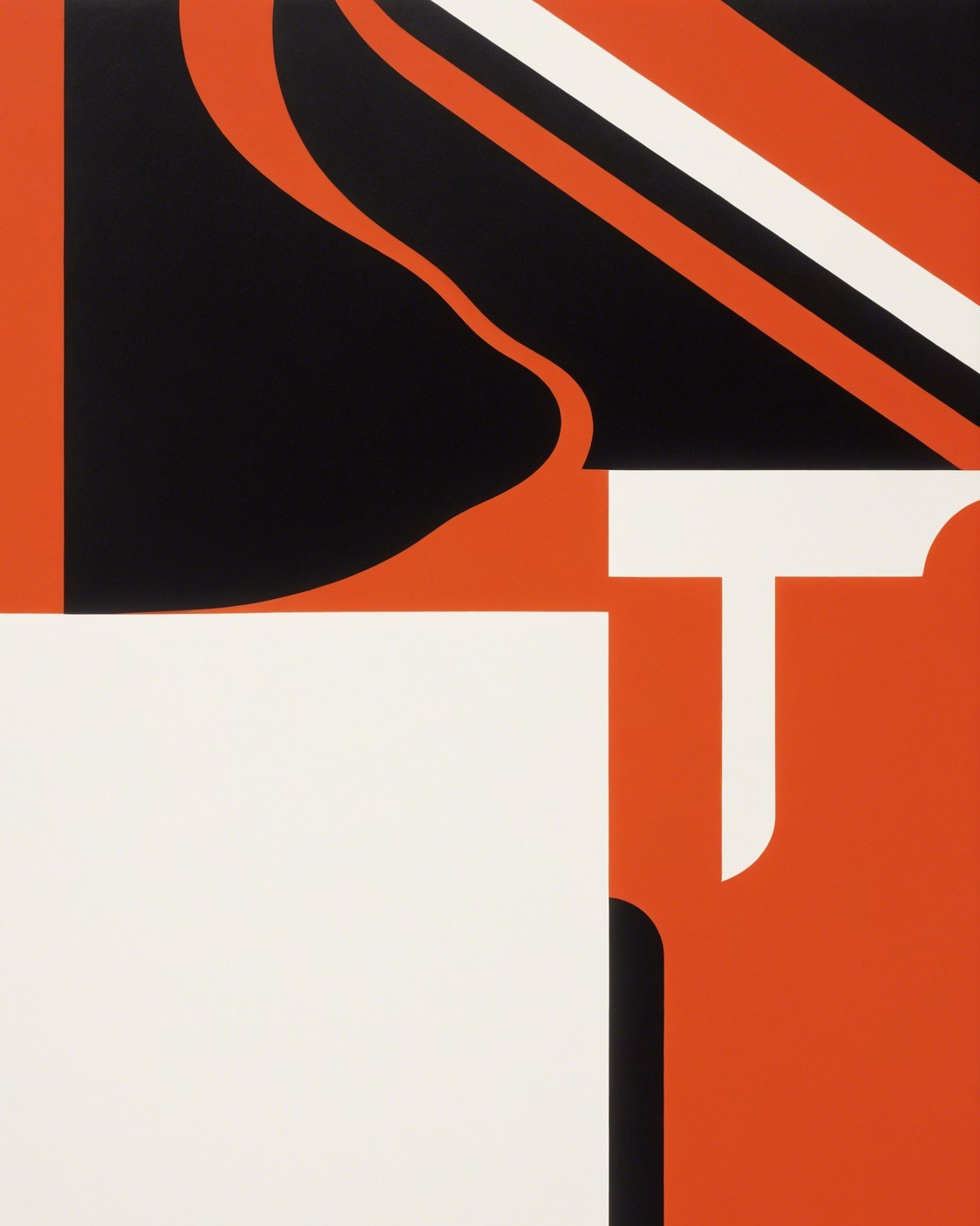 Abstract Composition with Geometric Shapes and Colors