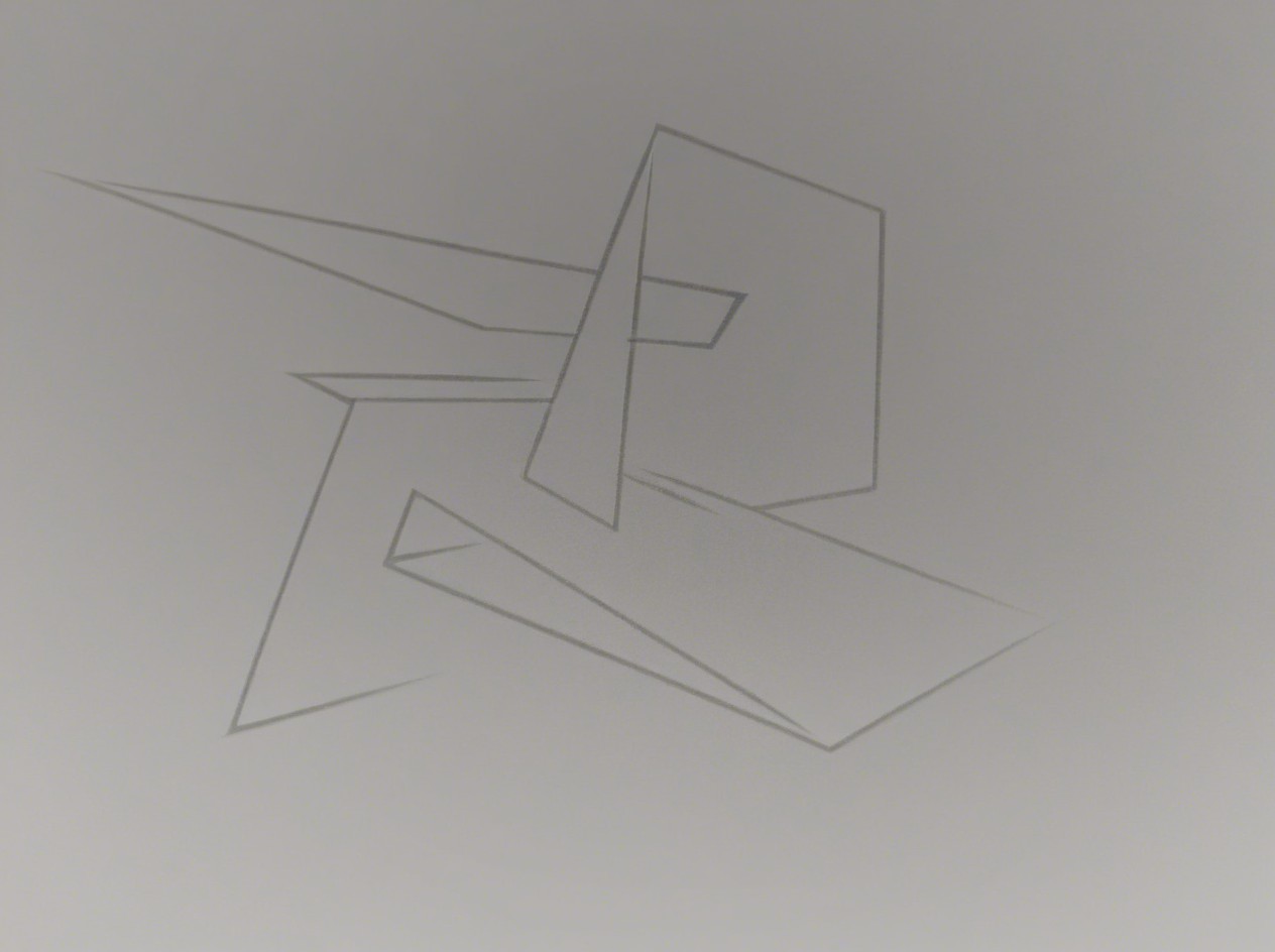 Abstract Geometric Design with Interlocking Shapes