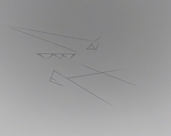 Minimalistic Design with Abstract Lines and Shapes