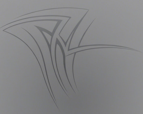 Abstract Design with Smooth Lines and Intricate Pattern