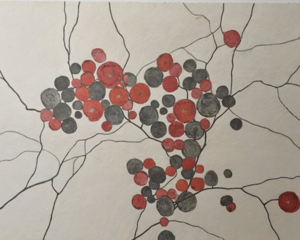 Dynamic Abstract Composition of Circular Shapes