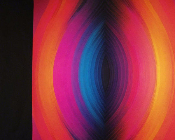 Abstract Design with Vibrant Colors and Gradients