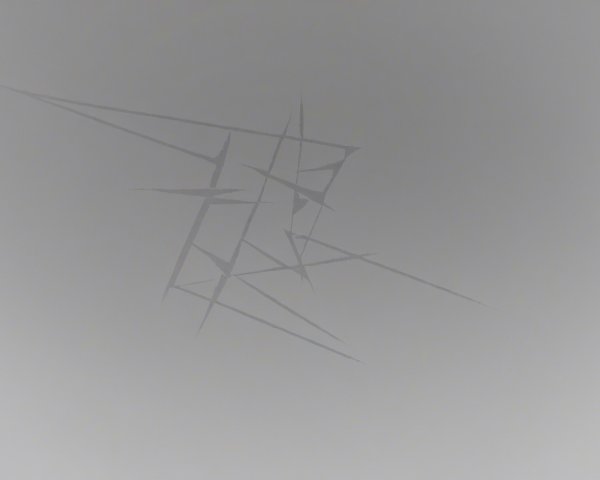 Abstract Design with Sharp Lines and Minimalist Aesthetic