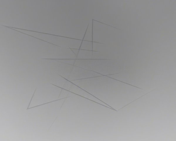 Abstract Geometric Forms on Gray Background