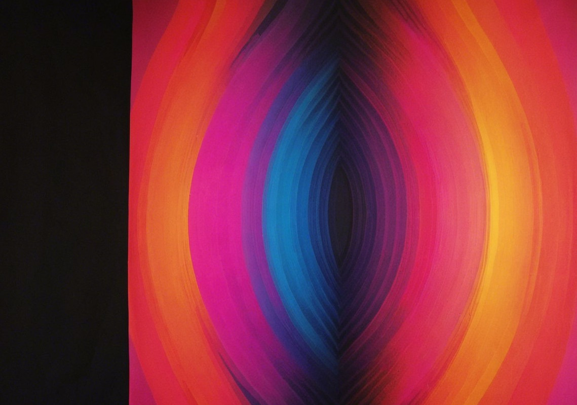 Abstract Design with Vibrant Colors and Gradients