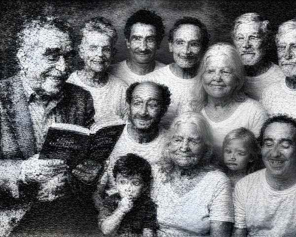 Diverse Group of Individuals in Storytelling Moment