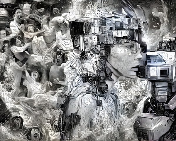 Cyborg and Dancers Explore Humanity and Technology