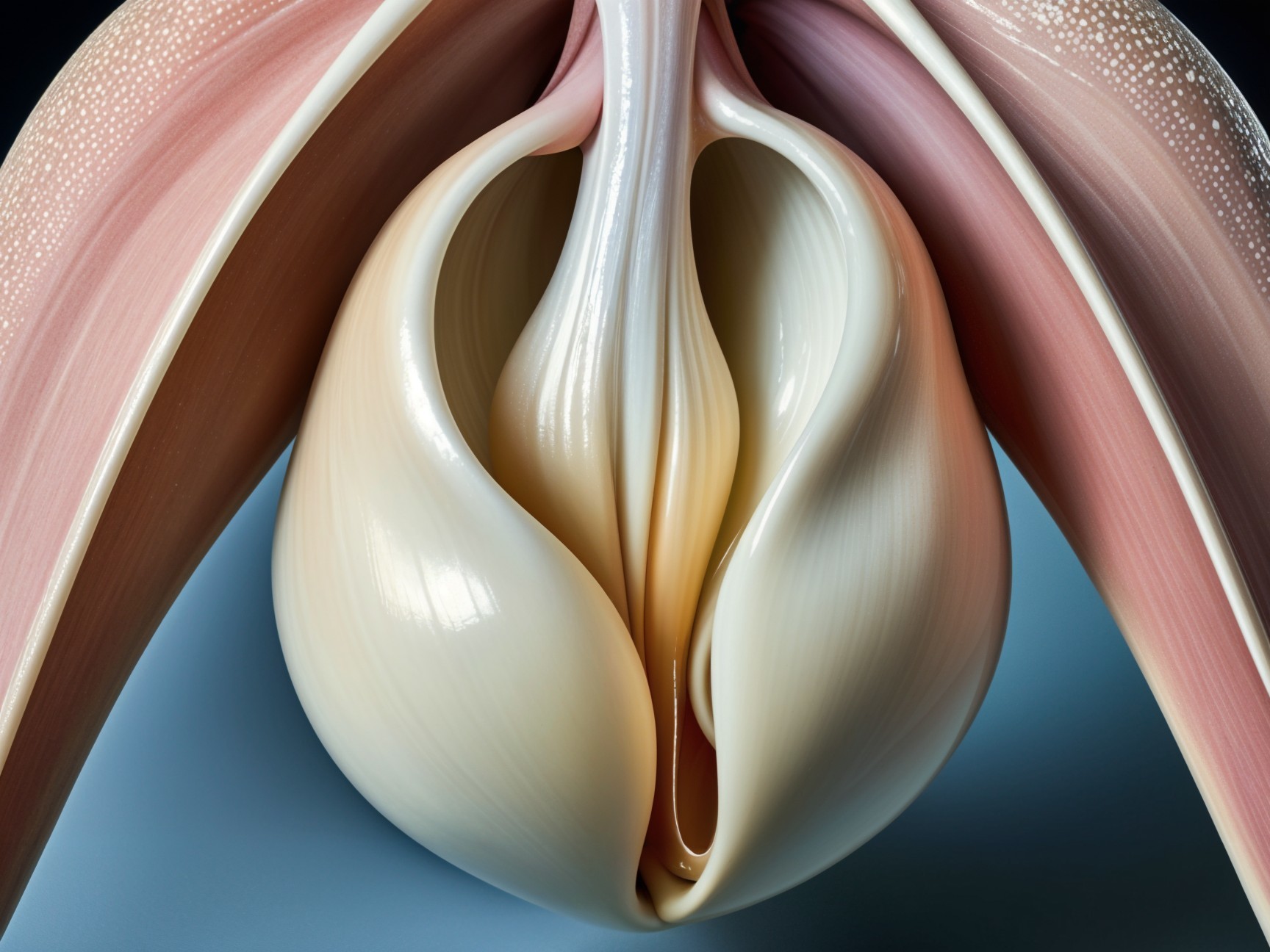 Detailed Artistic Representation of a Flower in Bloom