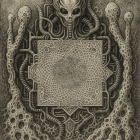 Surreal Artwork with Alien and Mechanical Elements