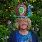 Woman with Glasses in Art Nouveau Indoor Scene