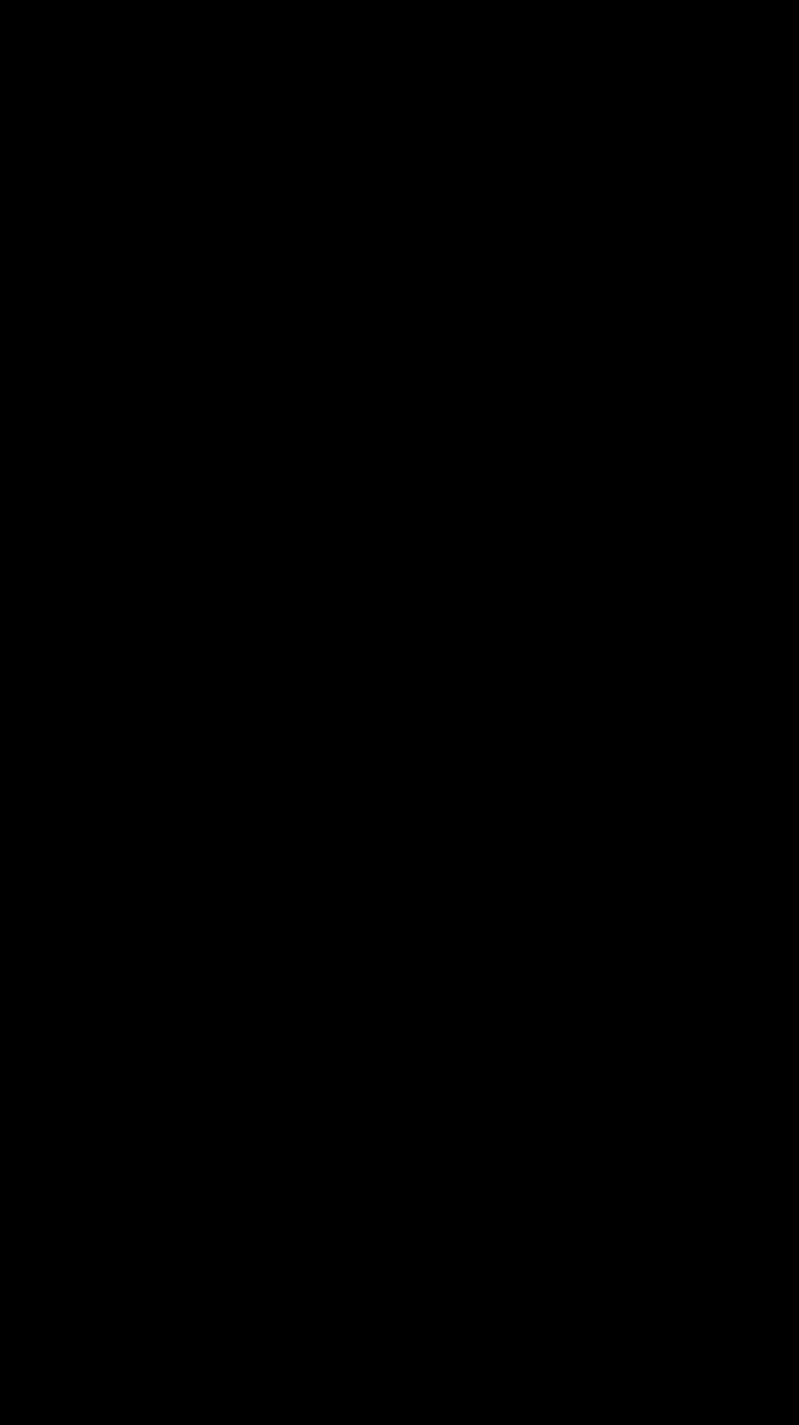 Stylized Black Cat Silhouette on White Background